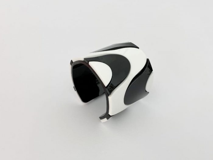 Optical Art Cuff Bracelet