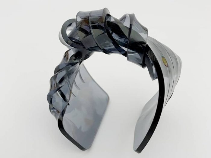 plexiglass transparent bracelet