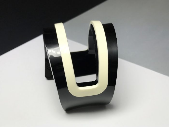 Avant-Garde Perspex Geometric Bracelet