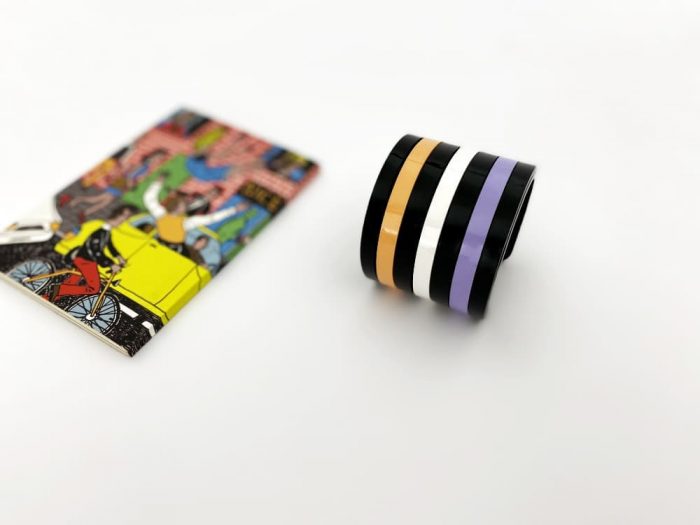 black striped bangle