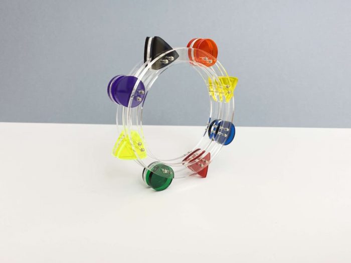 bracciale perspex luna park design