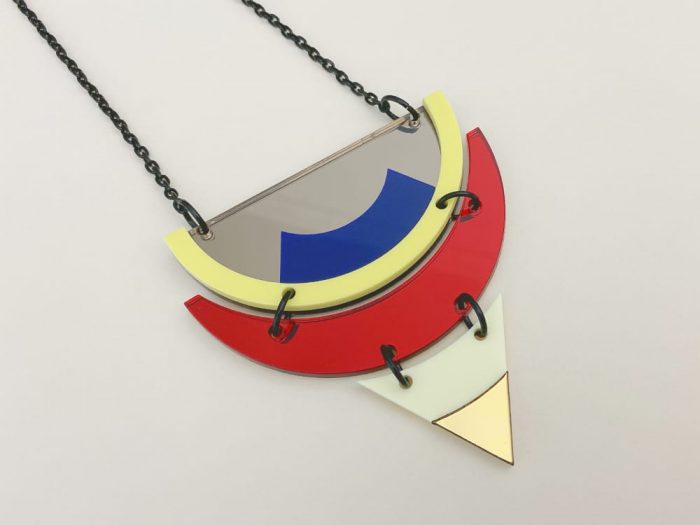 enigmatic color aztec necklace