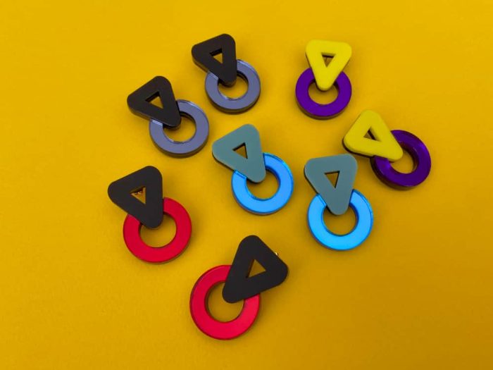 Geometric Chunky Statement Earrings