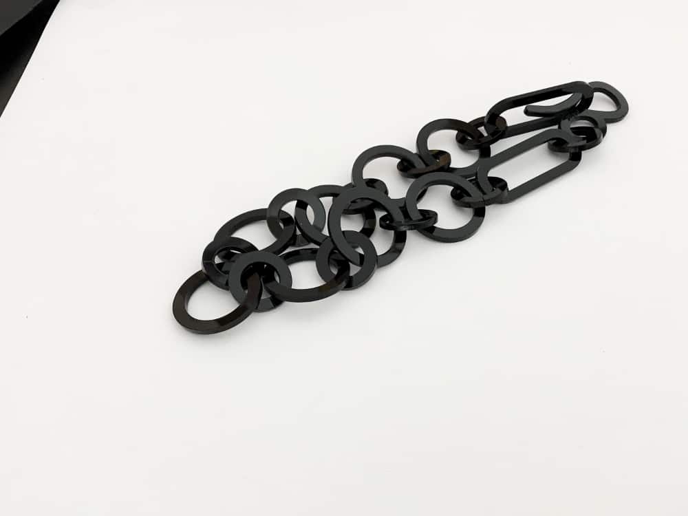 Chain Plexiglass Necklace 1