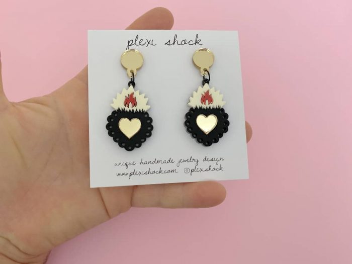 Ex Voto Acrylic Earrings