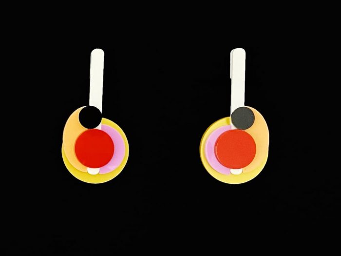 Chunky Colorful Acrylic Earrings