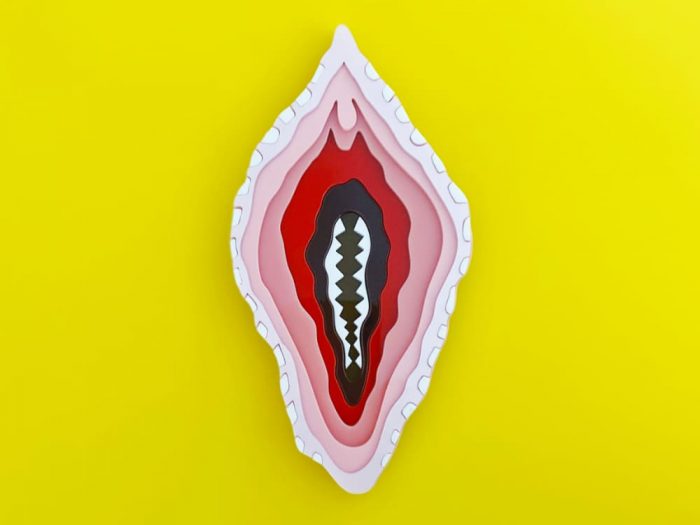 dentata brooch by plexi shock