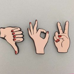 Thumb Up Brooch