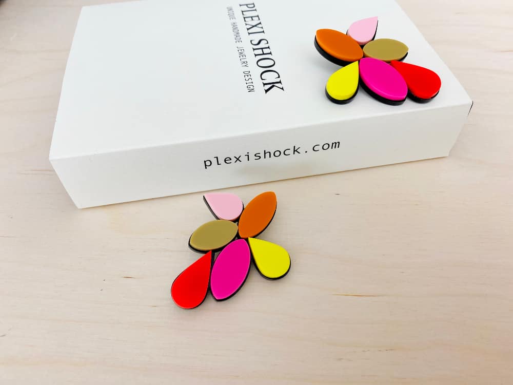 handmade colorful earrings