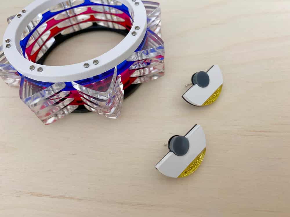 coney 4.0 by plexi shock acrylic jewellery