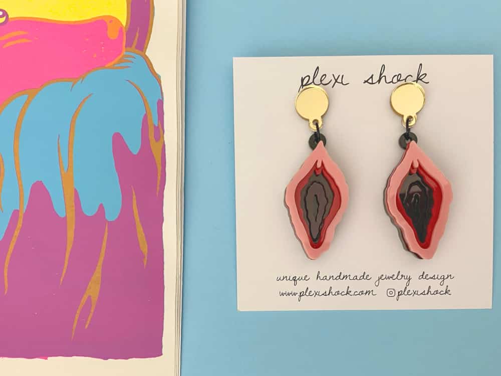 Girl Power Earrings 5 girl power earrings by plexi shock