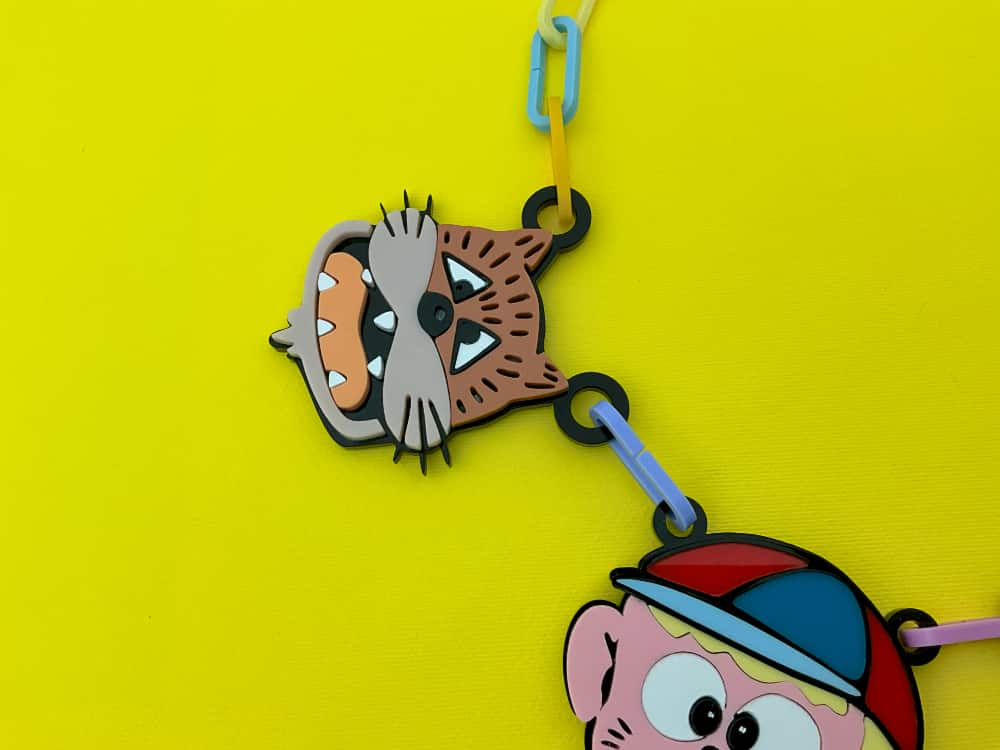 Carletto the Prince of Monsters Necklace 4 collana carlettoil principe dei mostri plexiglass plexi shock